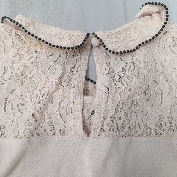 Princess Vera Wang Blush Pink Sleeveless shirt - Size Medium - Picture 3 of 5